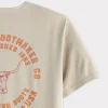 Longhorn Stamp Tee :: Sand