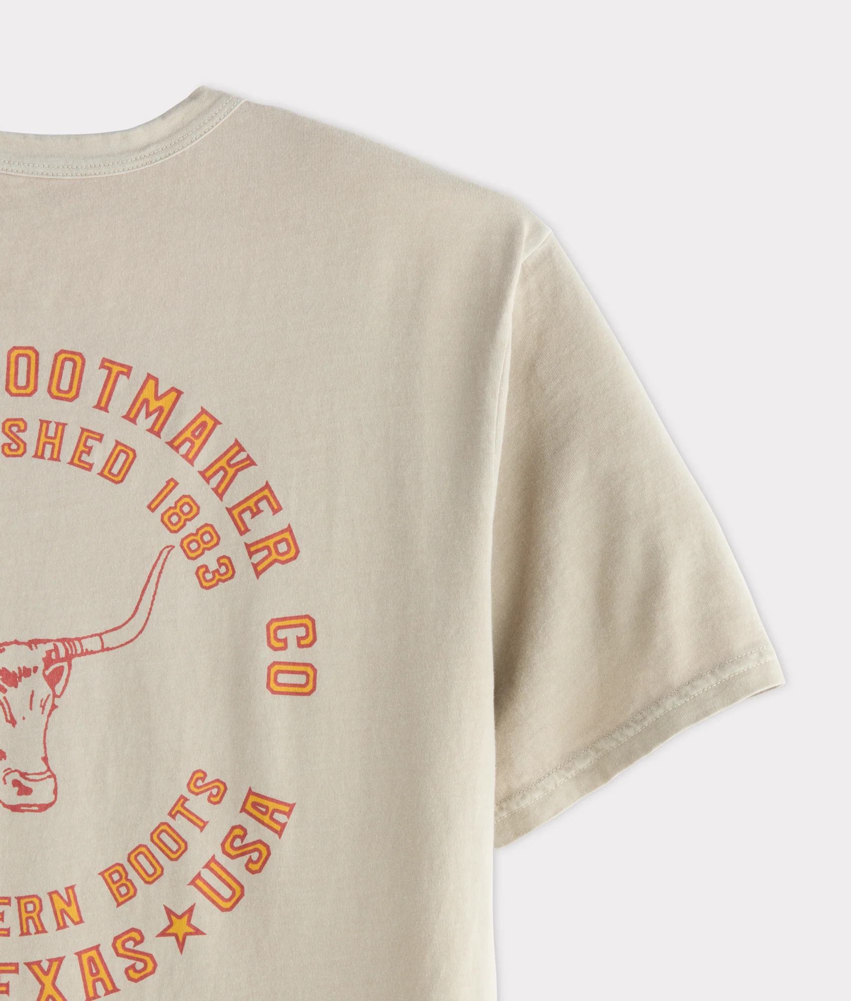 Longhorn Stamp Tee :: Sand