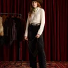 Mary Jane Fringe Blouse :: Oatmeal