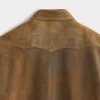 Colt Leather Shacket :: Mocha