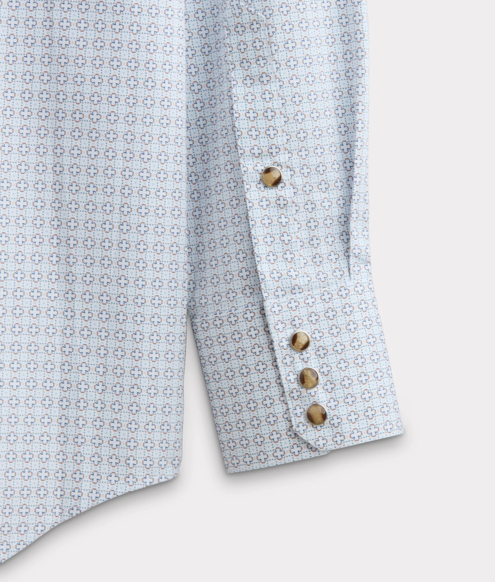 El Paso Cowboy Fit:: Gold/White/Navy Multi