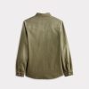 Men's Roper Denim Shirt :: Olive Green