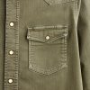 Men's Roper Denim Shirt :: Olive Green