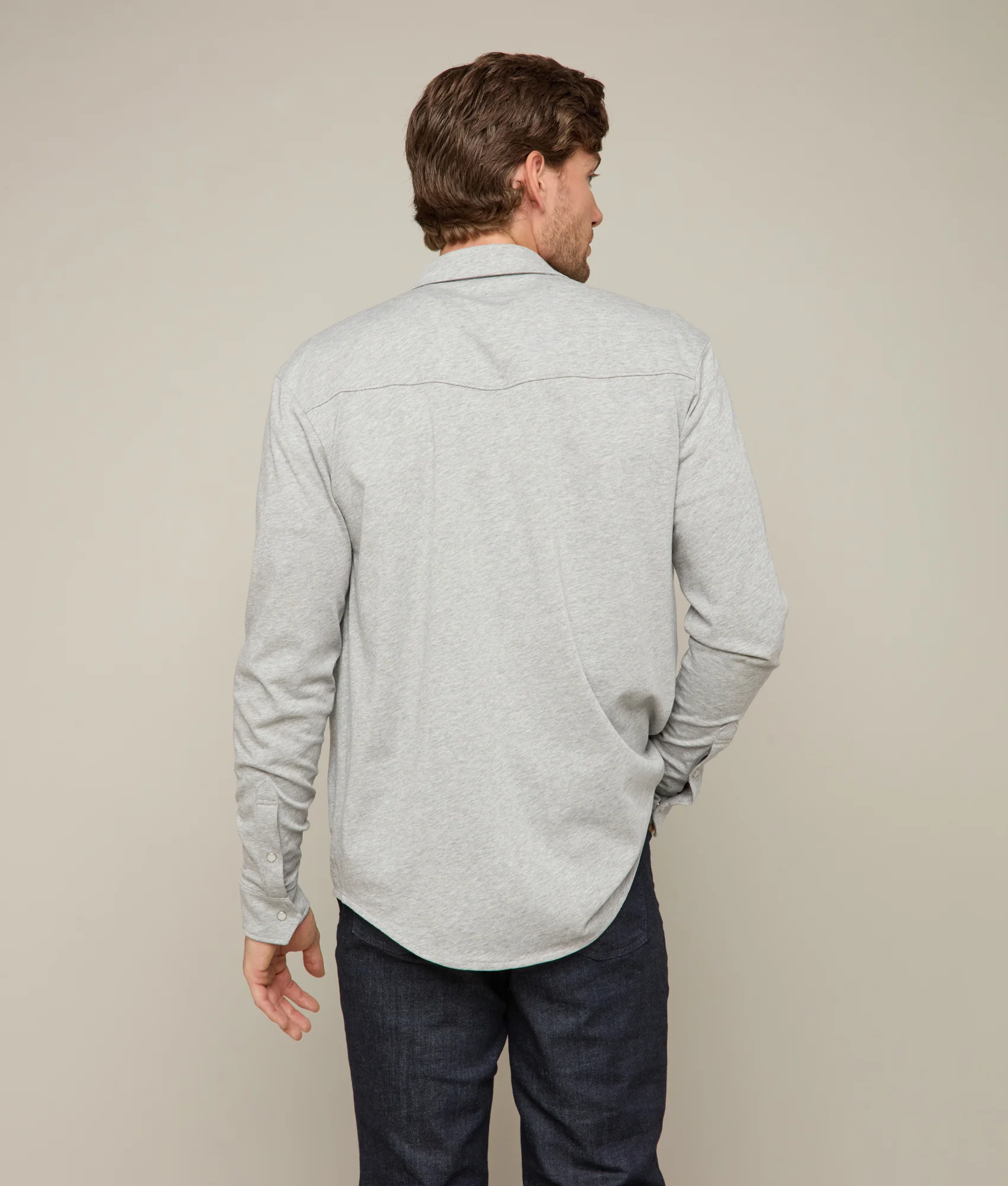 11225-long-sleeve-western-knit-top-heather-grey-4.webp Long Sleeve Western Knit Top :: Heather Grey
