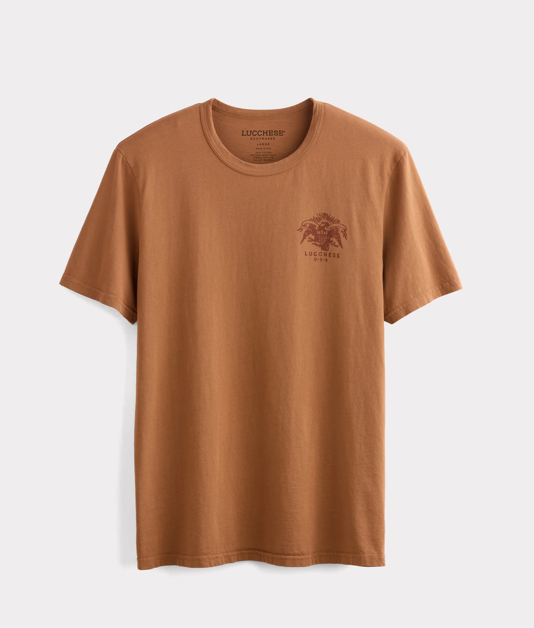 11232-eagle-stamp-tee-brown-1.webp Eagle Stamp Tee :: Brown
