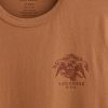 Eagle Stamp Tee :: Brown