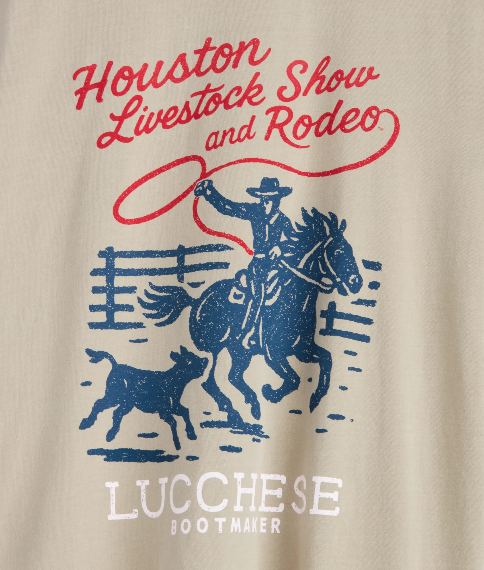 Lasso Houston Rodeo Tee :: Sand