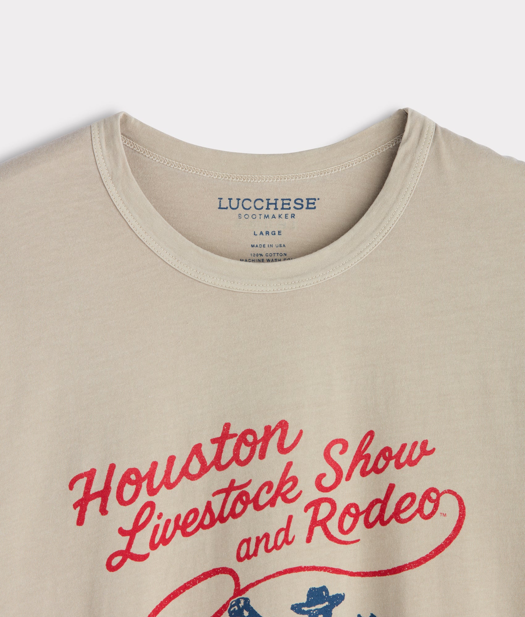 Lasso Houston Rodeo Tee :: Sand