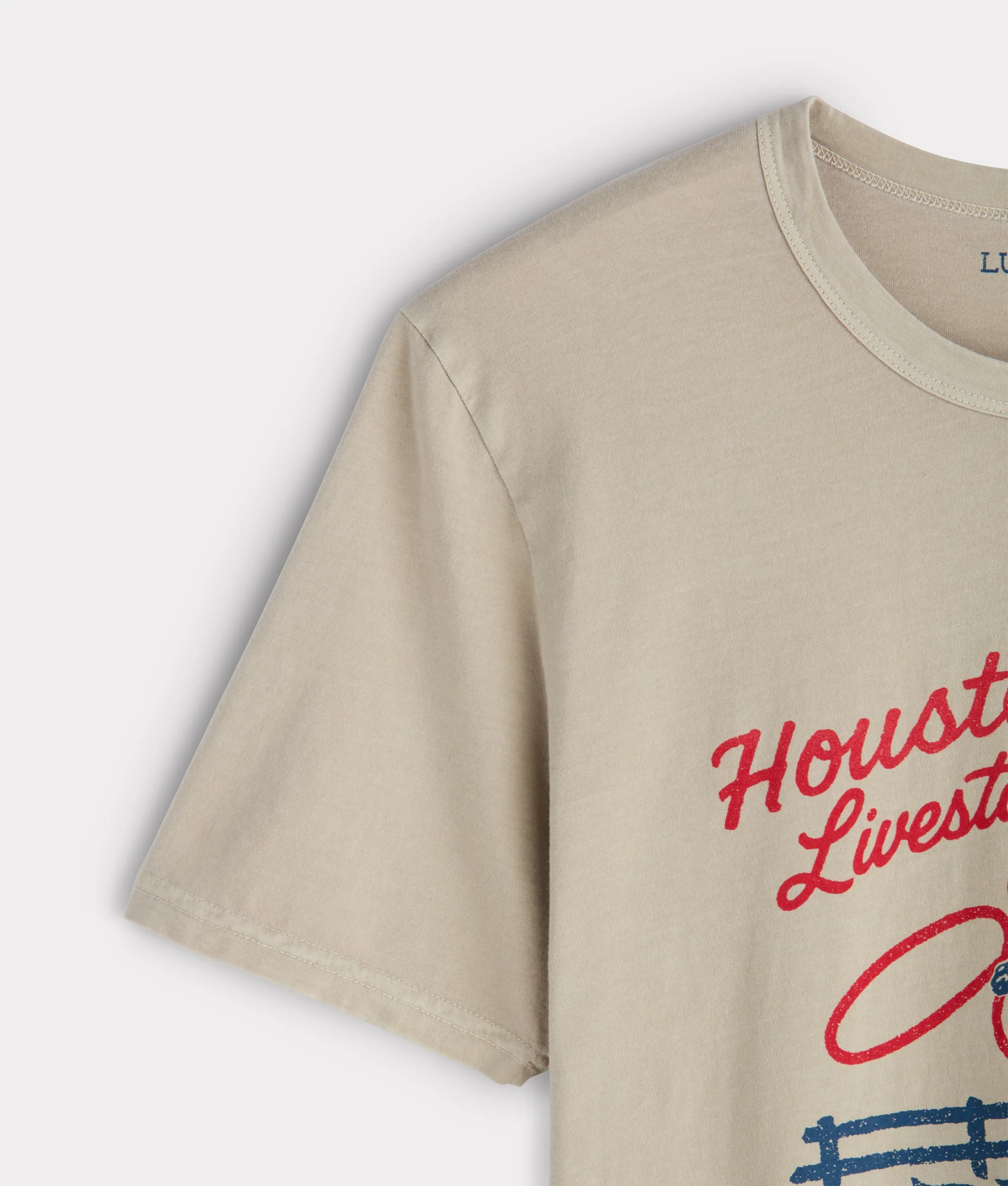 Lasso Houston Rodeo Tee :: Sand