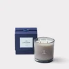 Double Wick Cypress Scented Candle :: White