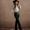 Liberty High-Rise Bootcut Jean :: Black Beauty