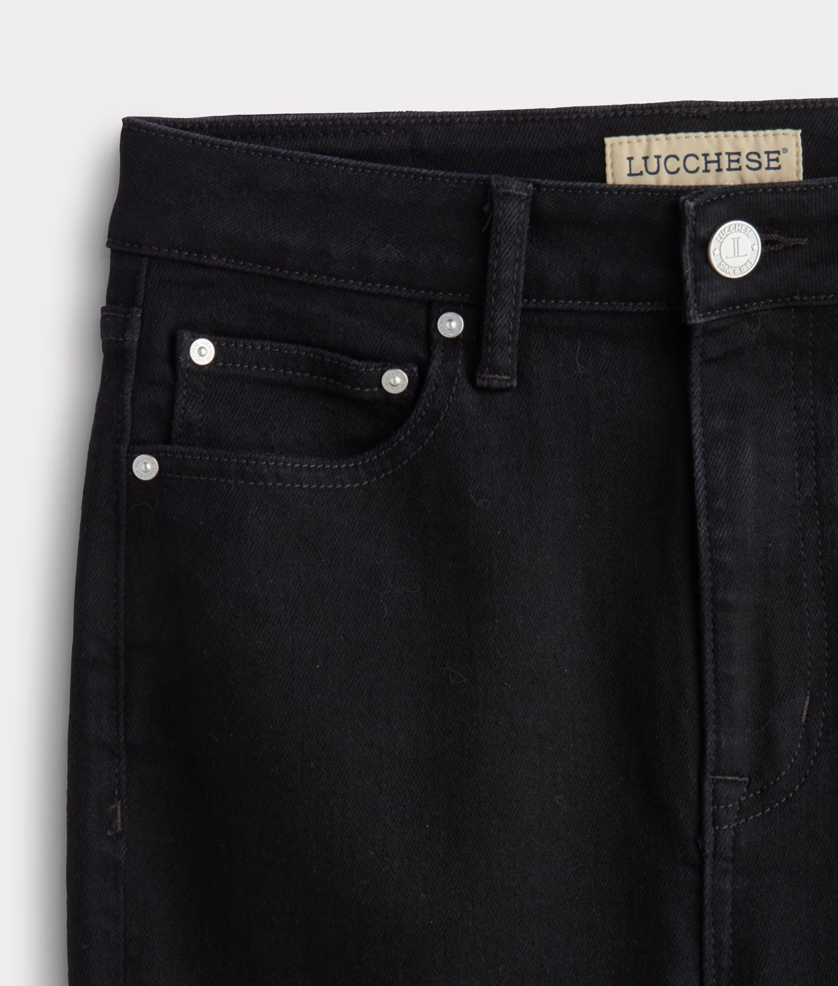 Liberty High-Rise Bootcut Jean :: Black Beauty