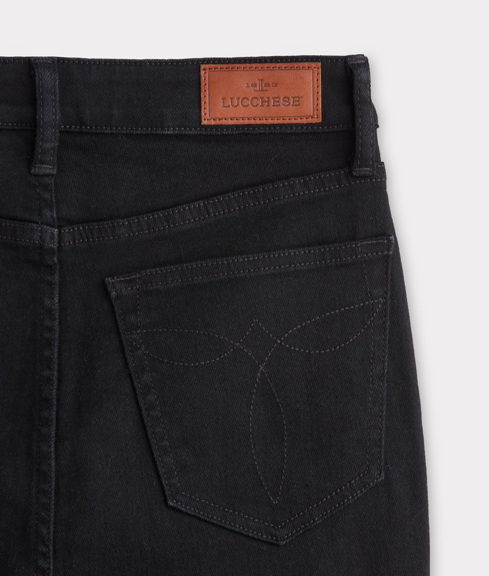 Liberty High-Rise Bootcut Jean :: Black Beauty