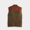 Rit Two-Tone Vest :: Olive
