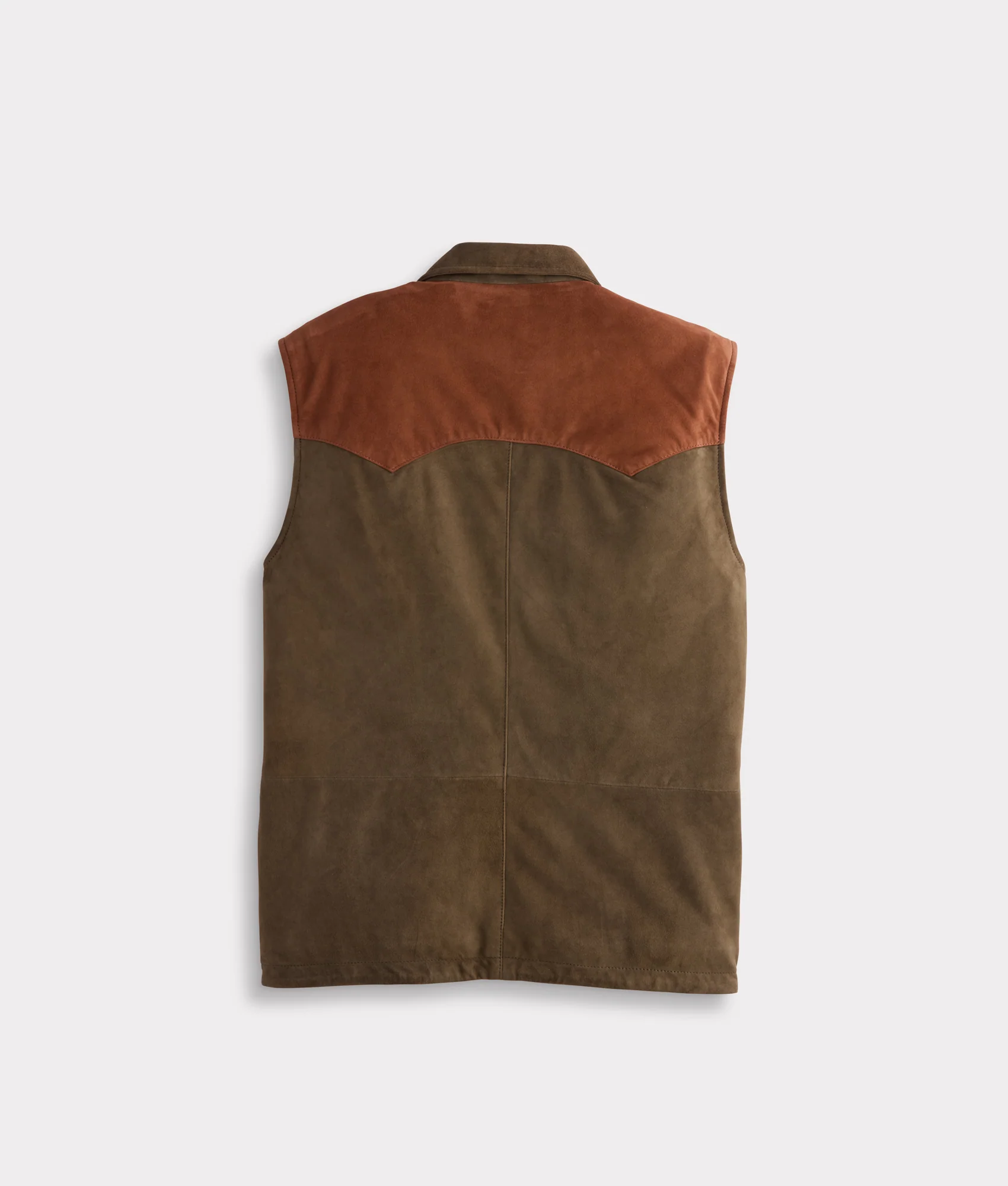 Rit Two-Tone Vest :: Olive