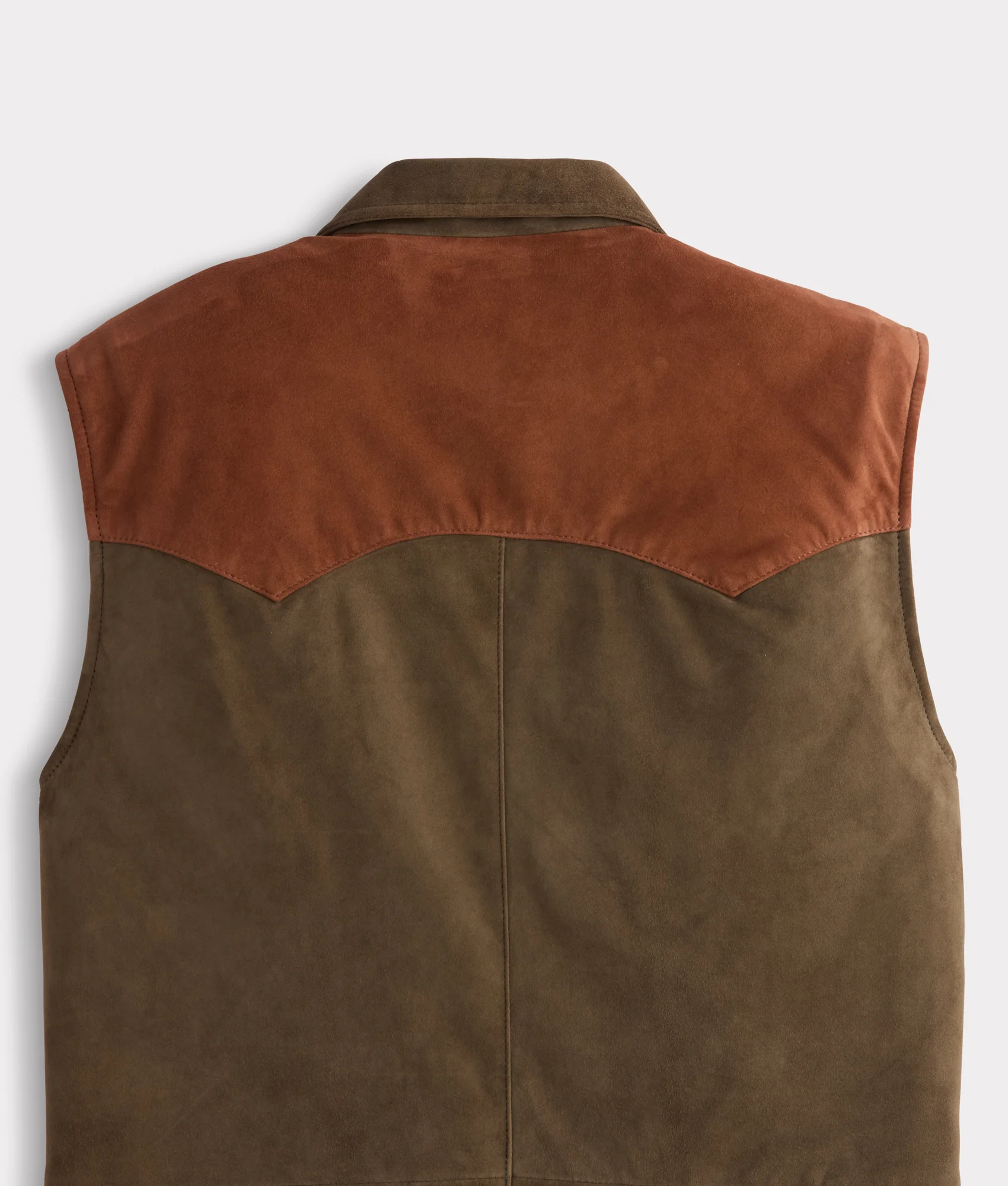 Rit Two-Tone Vest :: Olive