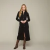 Long Denim Duster :: Black Denim