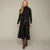 Long Denim Duster :: Black Denim