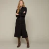 Long Denim Duster :: Black Denim