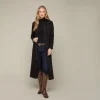 Long Denim Duster :: Black Denim