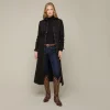 Long Denim Duster :: Black Denim