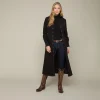 Long Denim Duster :: Black Denim
