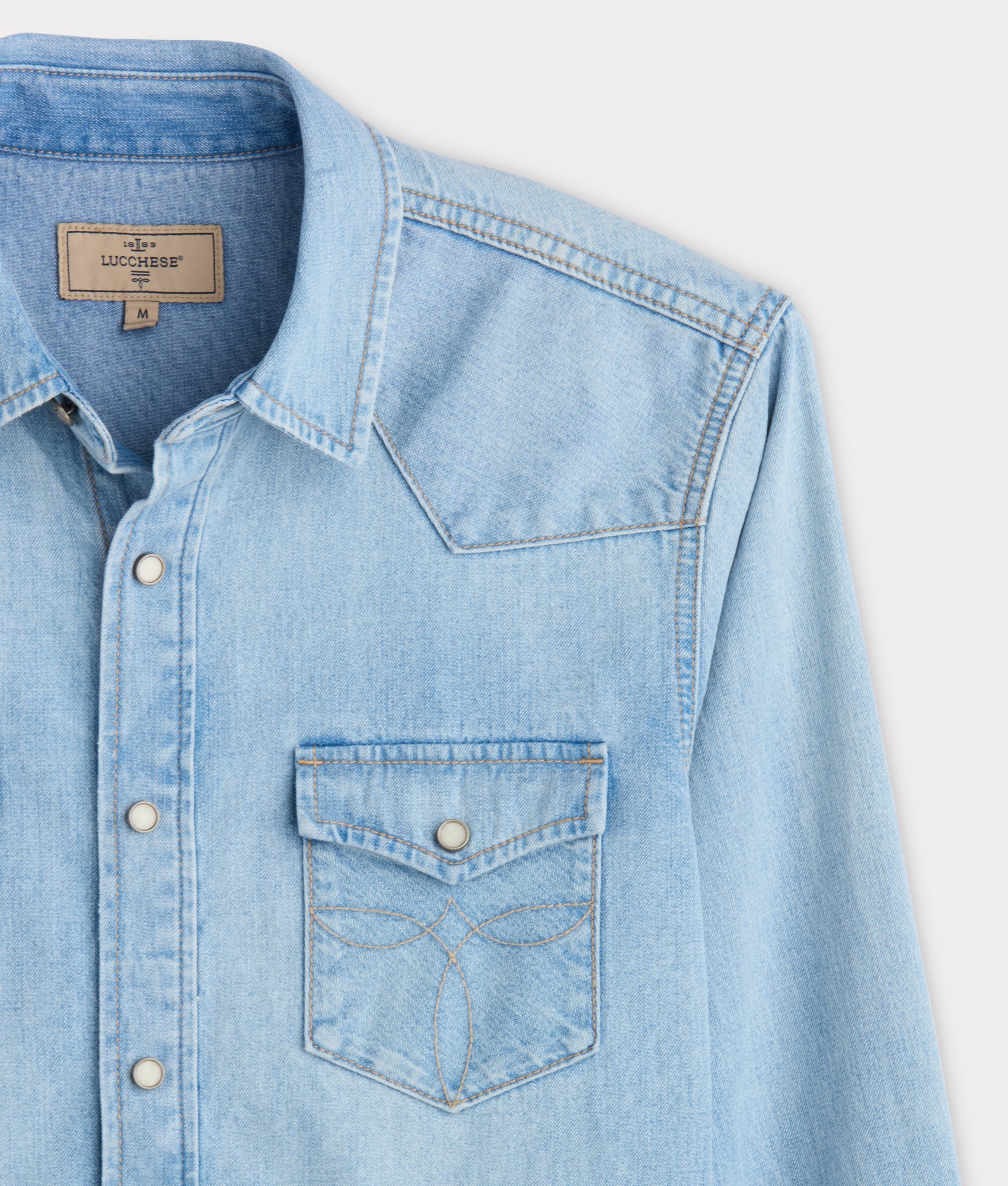Jacob Men's Shirt :: Chambray Blue