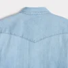 Jacob Men's Shirt :: Chambray Blue