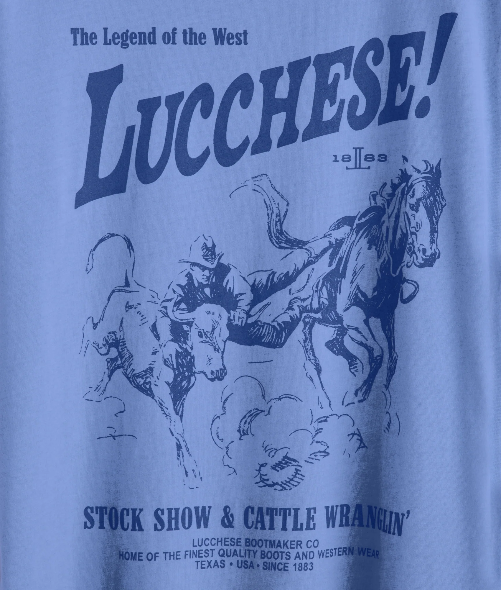 Spaghetti Western Tee :: Blue Jean
