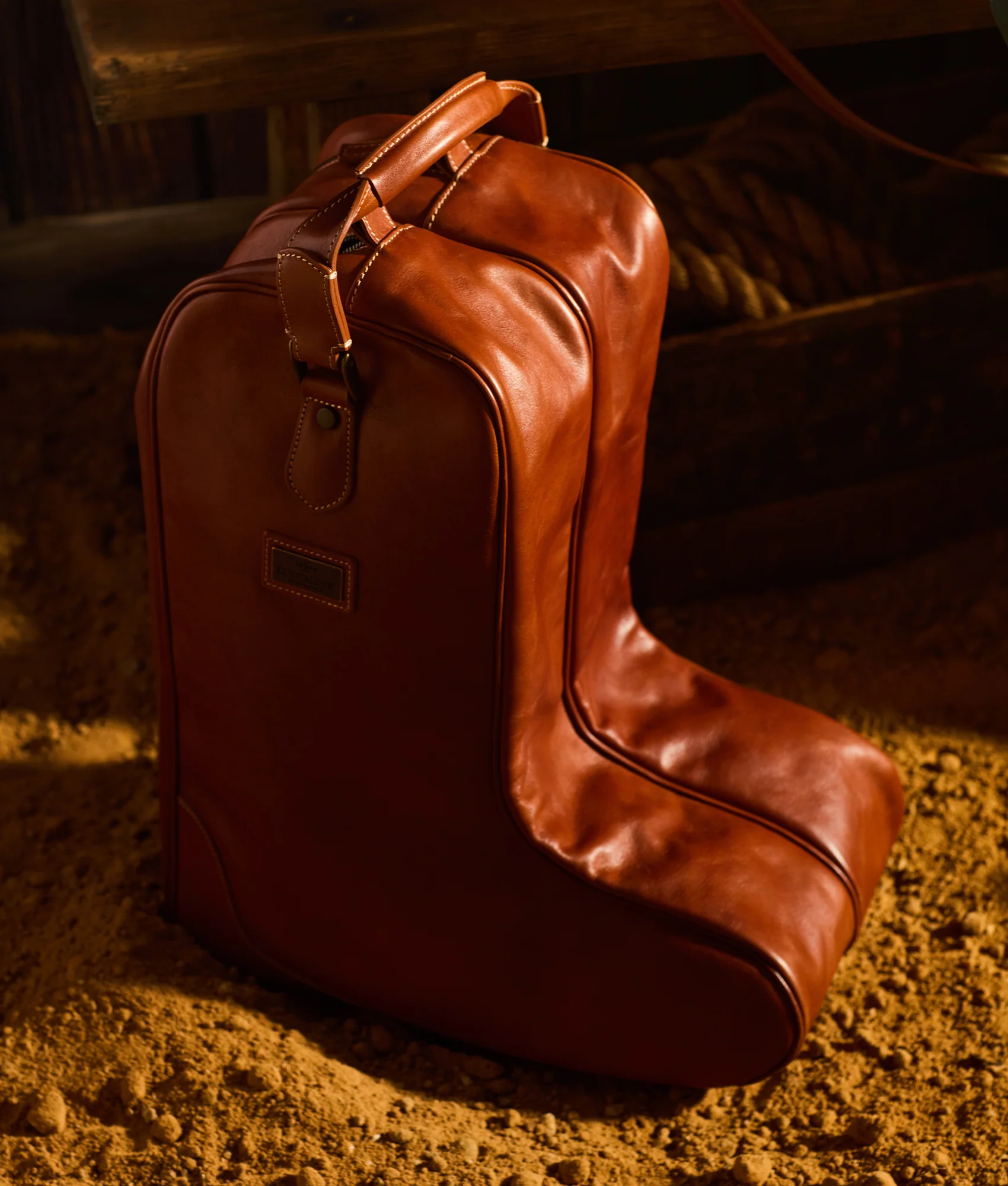 Cosimo Boot Bag :: Cognac