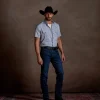 Austin Modern Fit :: Blue Floral