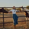 Lela Rose x Lucchese Starling :: Denim