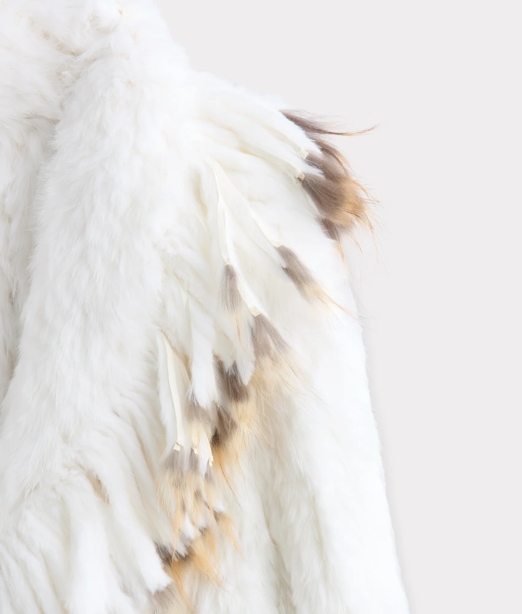 Francis Fur Fringe Jacket :: White