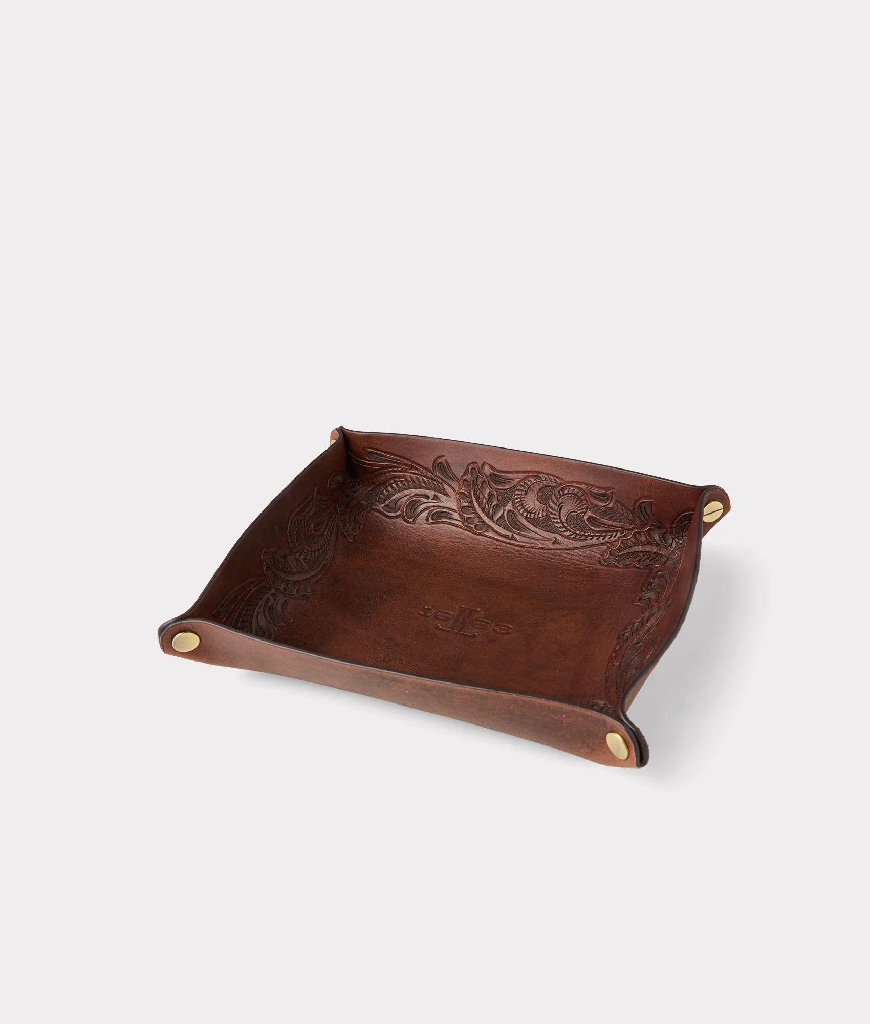 Carver Valet Tray :: Brown