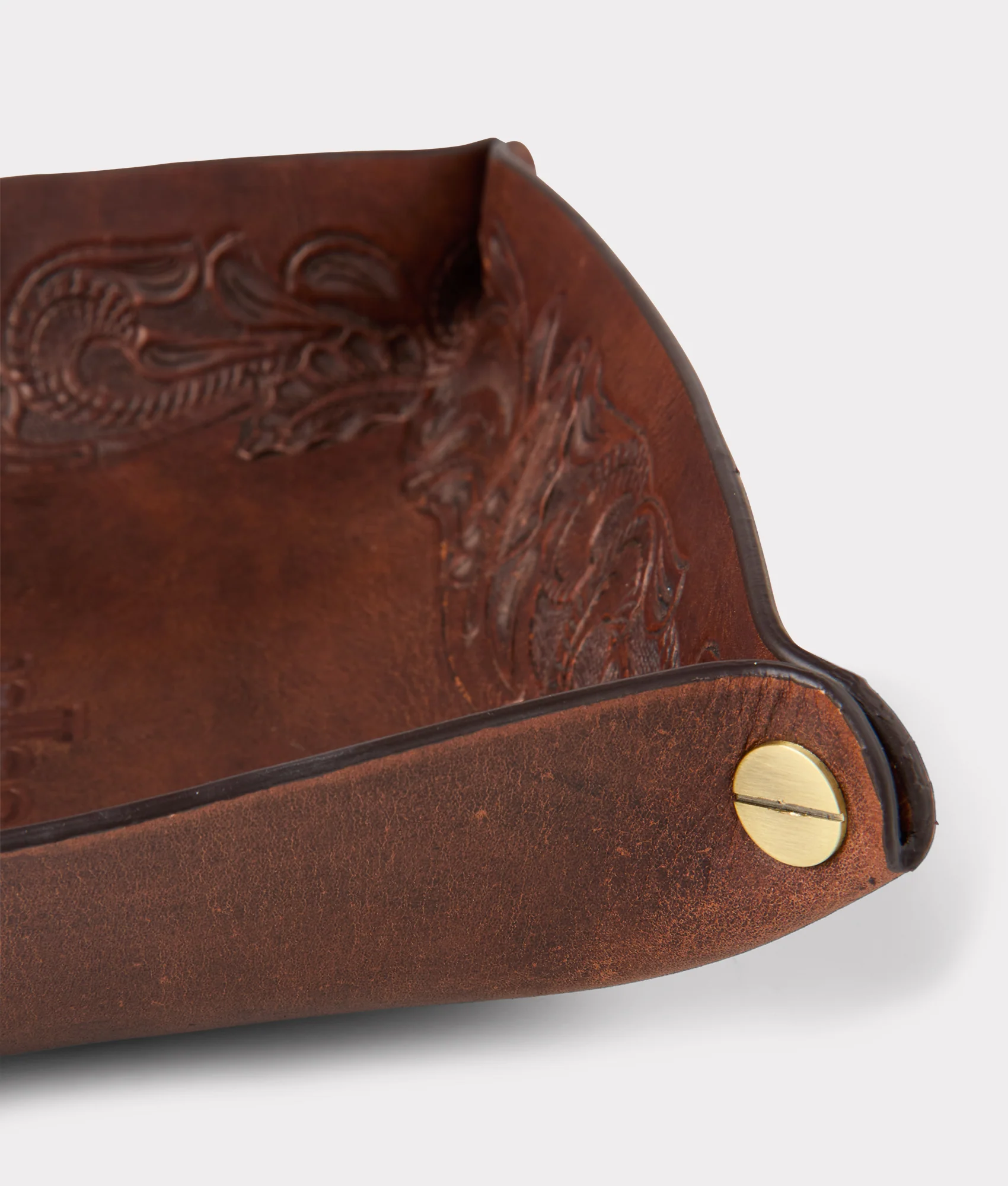 Carver Valet Tray :: Brown