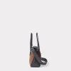 Mini Roma Suede Tote :: Brown