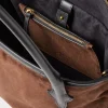 Mini Roma Suede Tote :: Brown