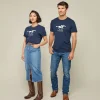 Lucchese Racehorse Tee :: Navy