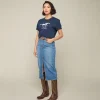 Lucchese Racehorse Tee :: Navy