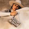 Long Exotic Wallet On A Chain :: Natural