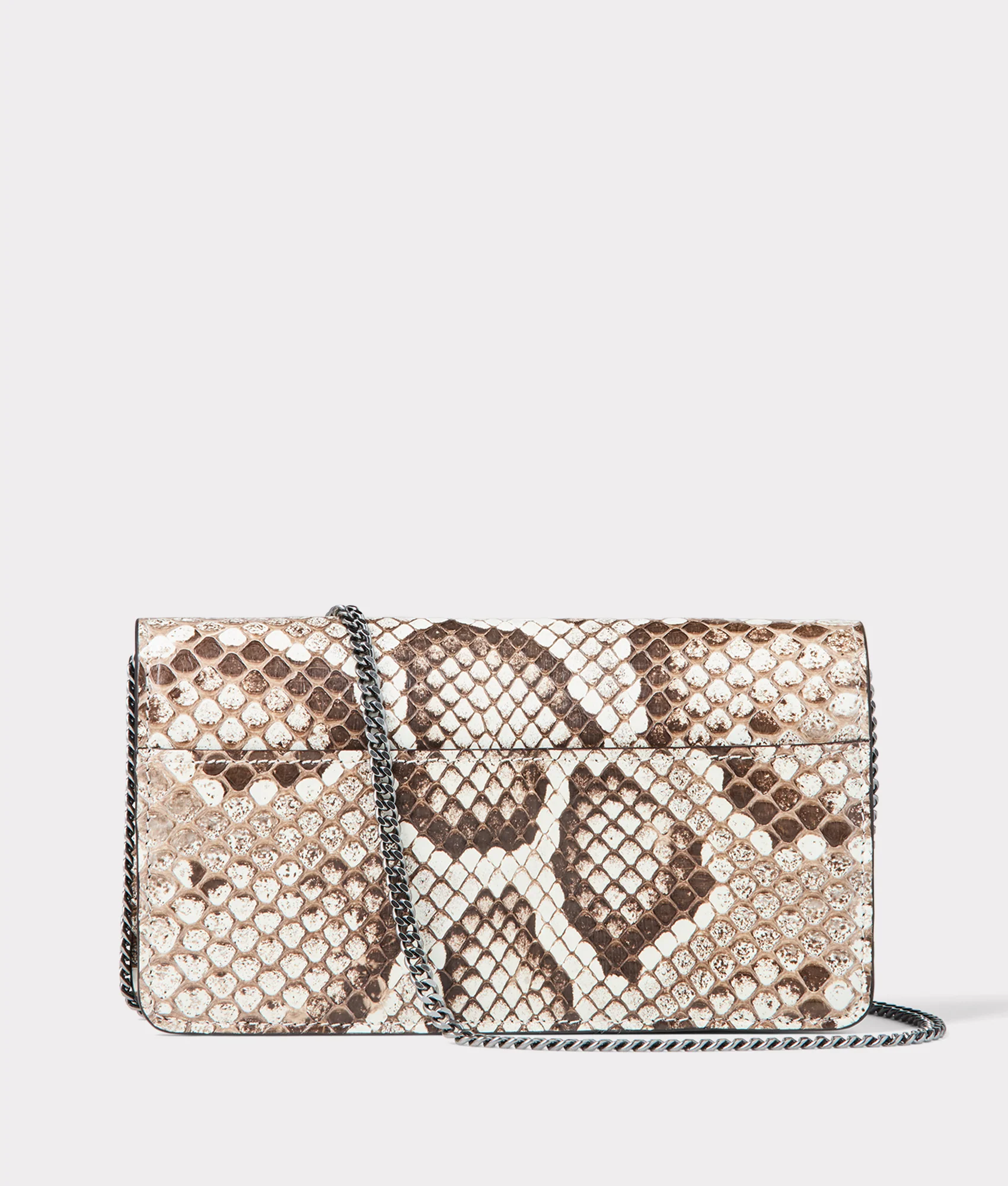Long Exotic Wallet On A Chain :: Natural