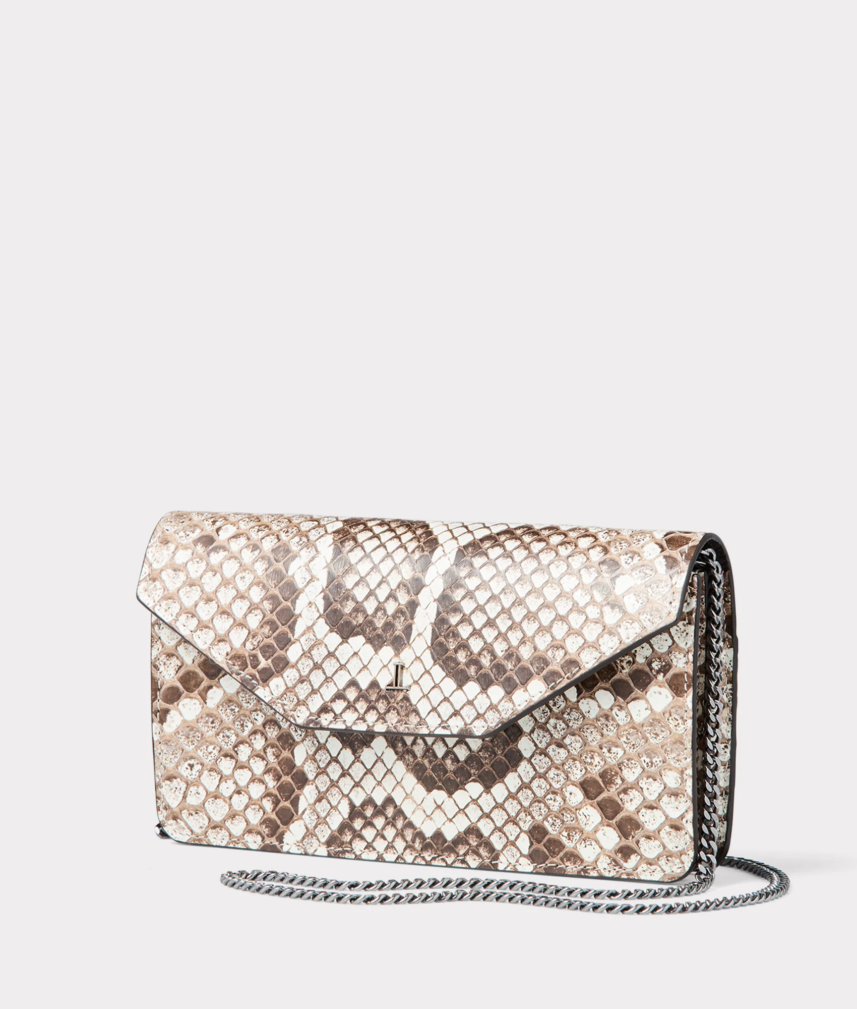Long Exotic Wallet On A Chain :: Natural