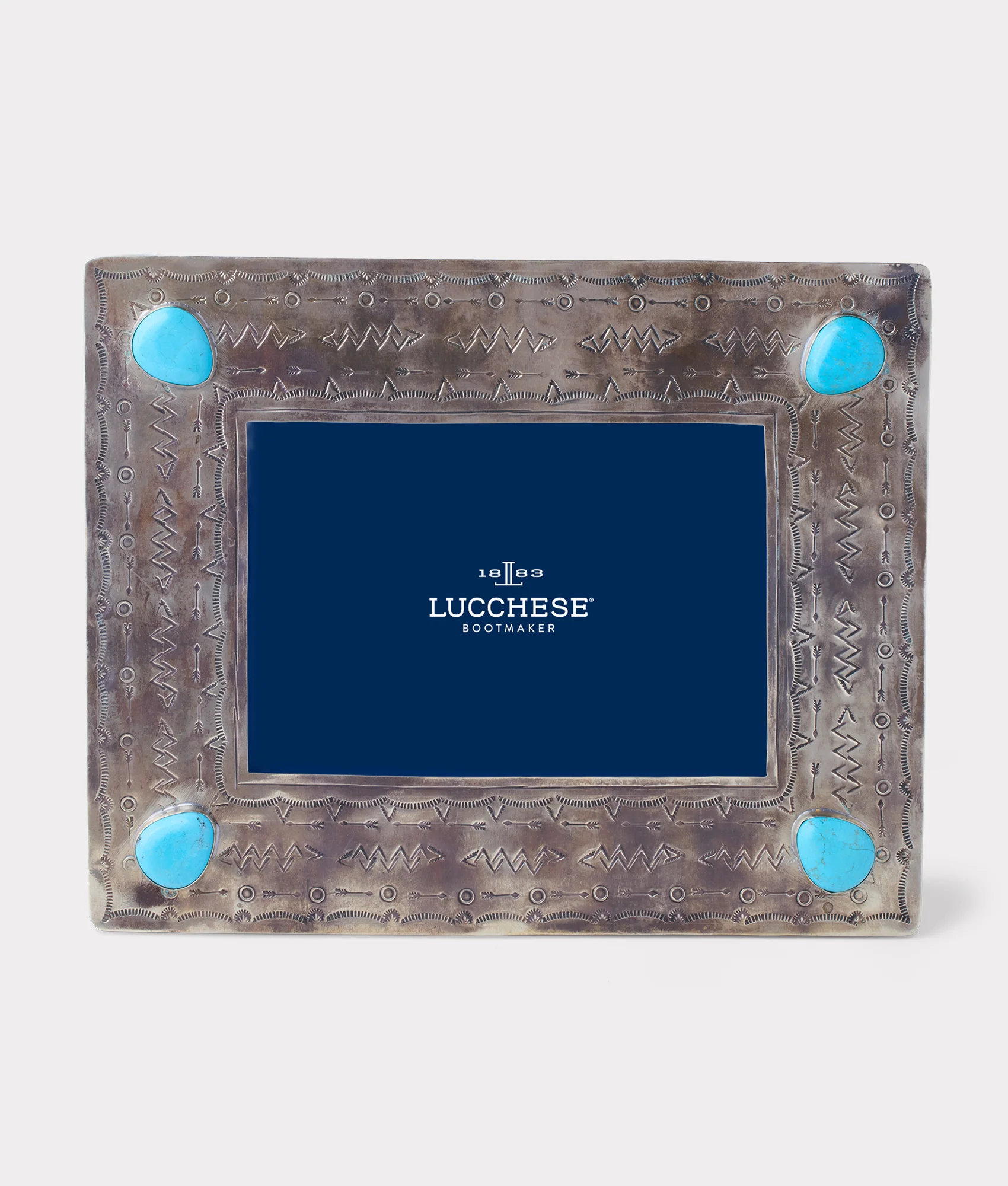 5 X 7 Southwestern Frame :: Silver