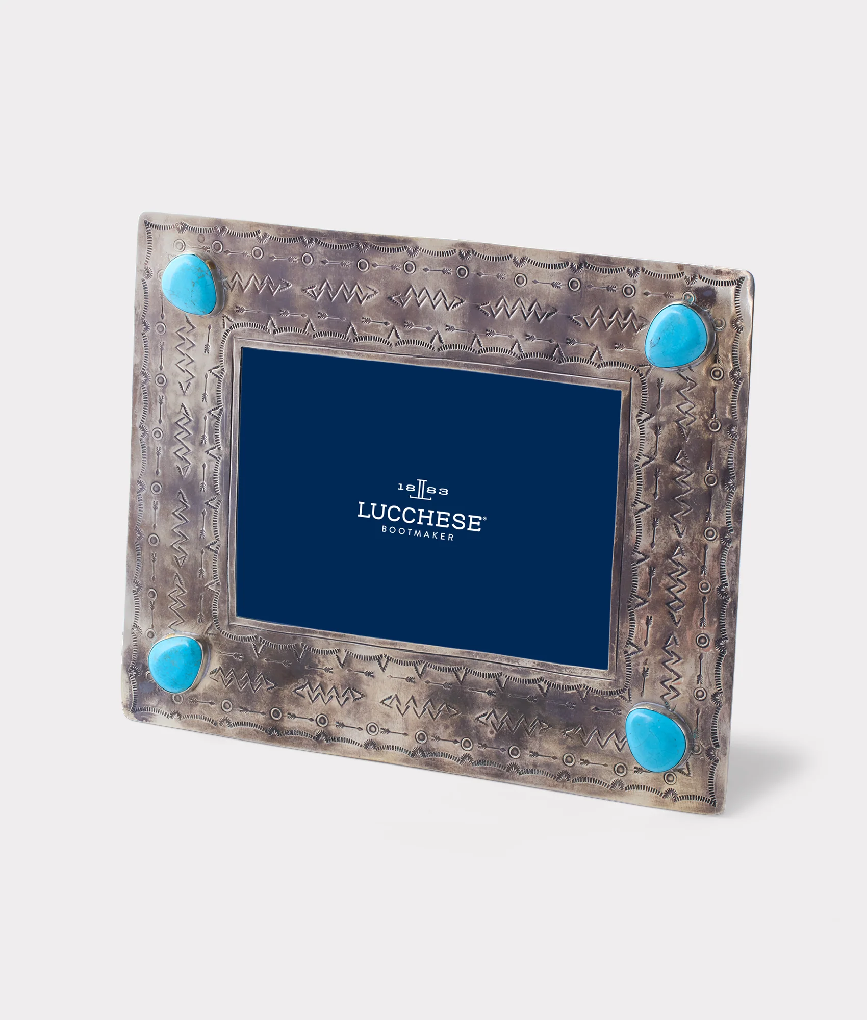 5 X 7 Southwestern Frame :: Silver