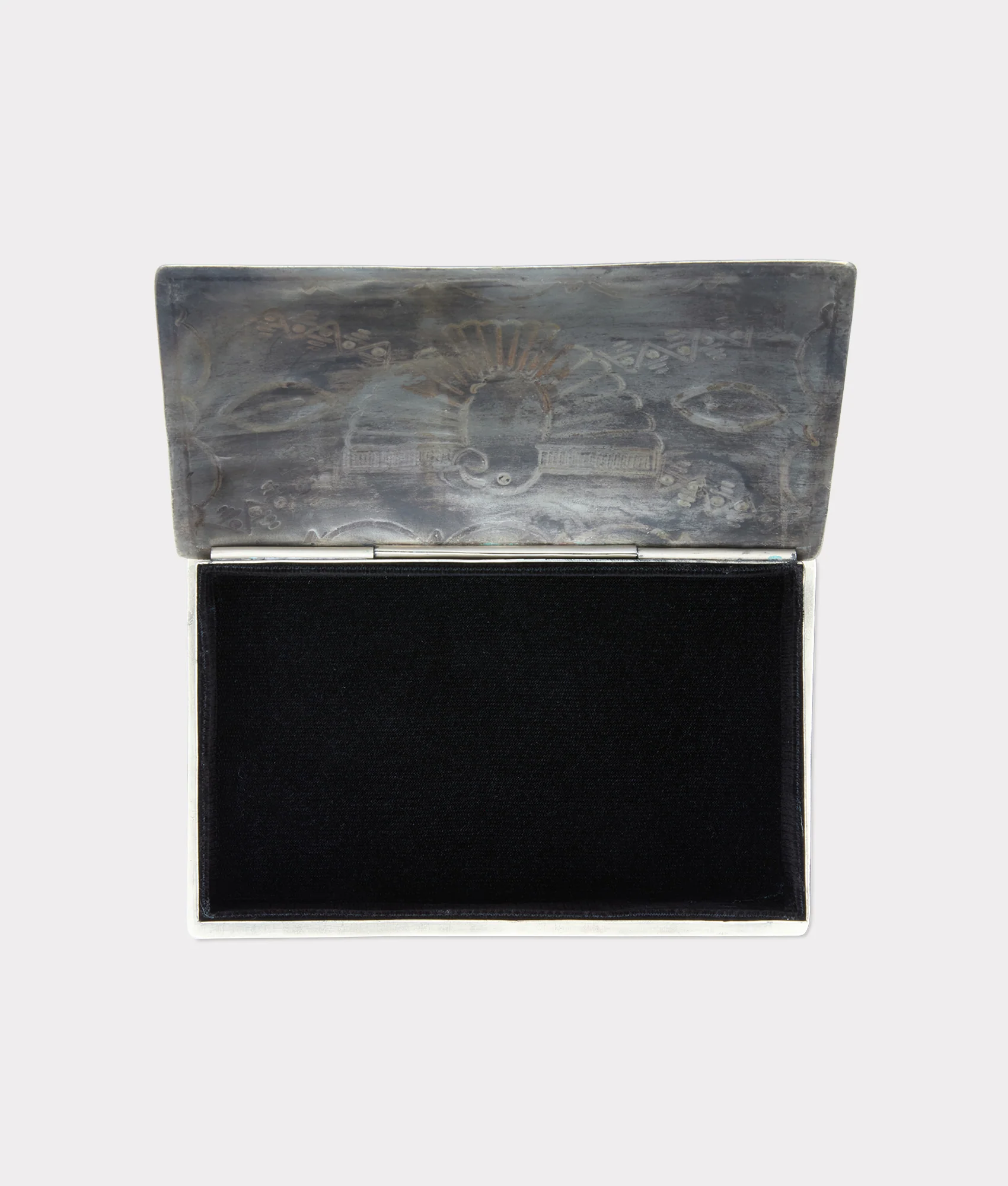 Southwestern Thunderbird Box :: Silver
