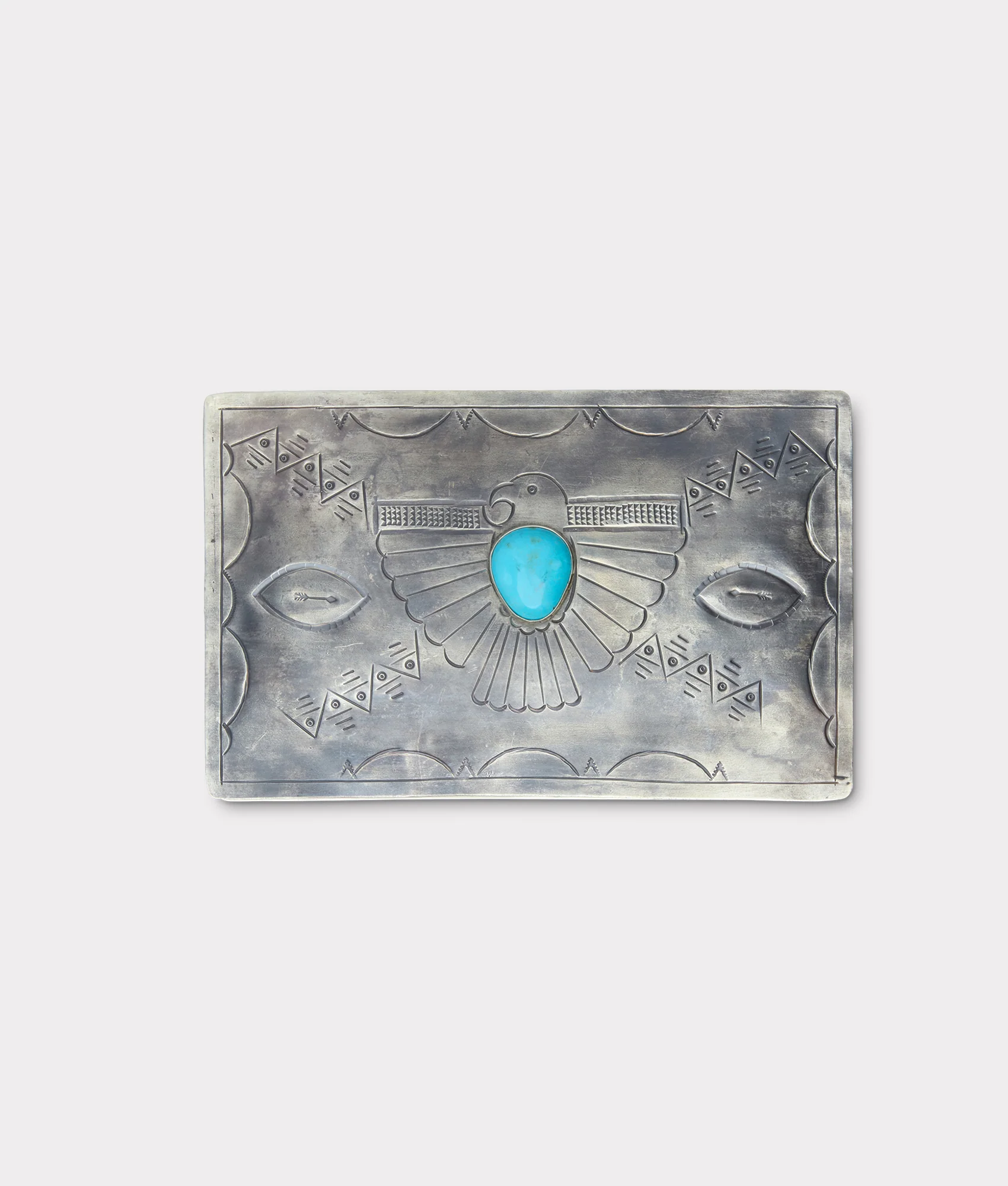 Southwestern Thunderbird Box :: Silver