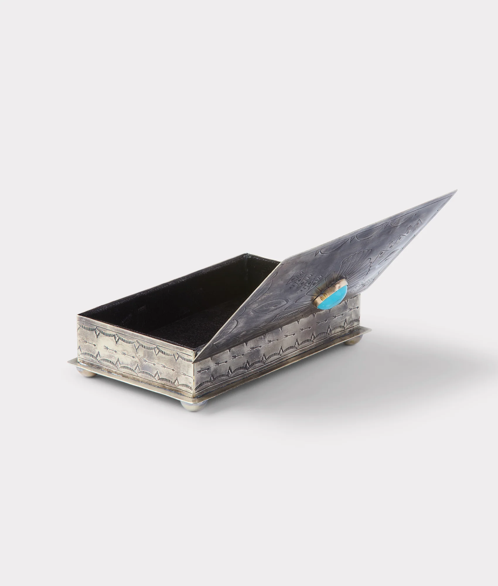 Southwestern Thunderbird Box :: Silver