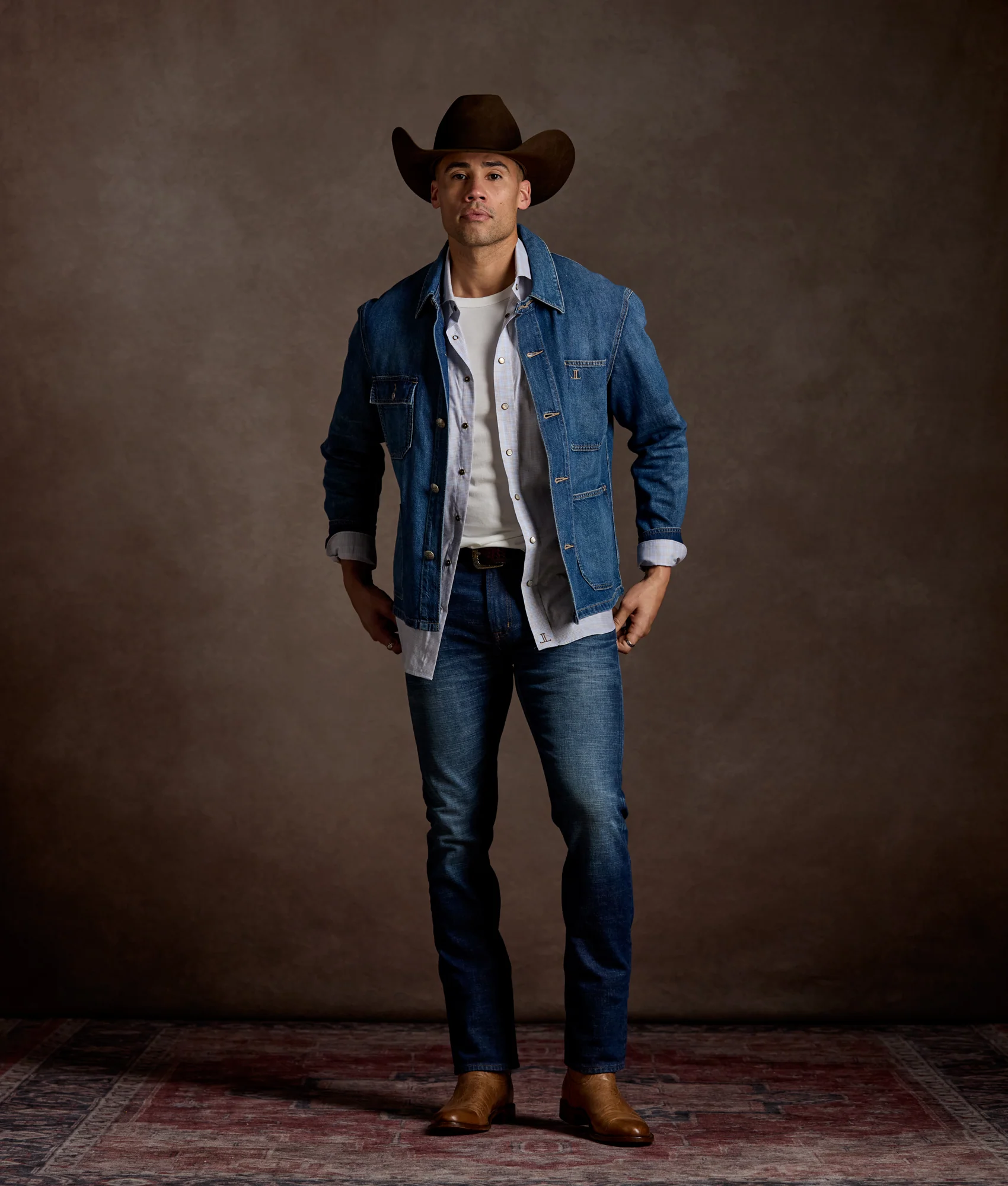 El Paso Classic Fit :: Sky Blue Plaid