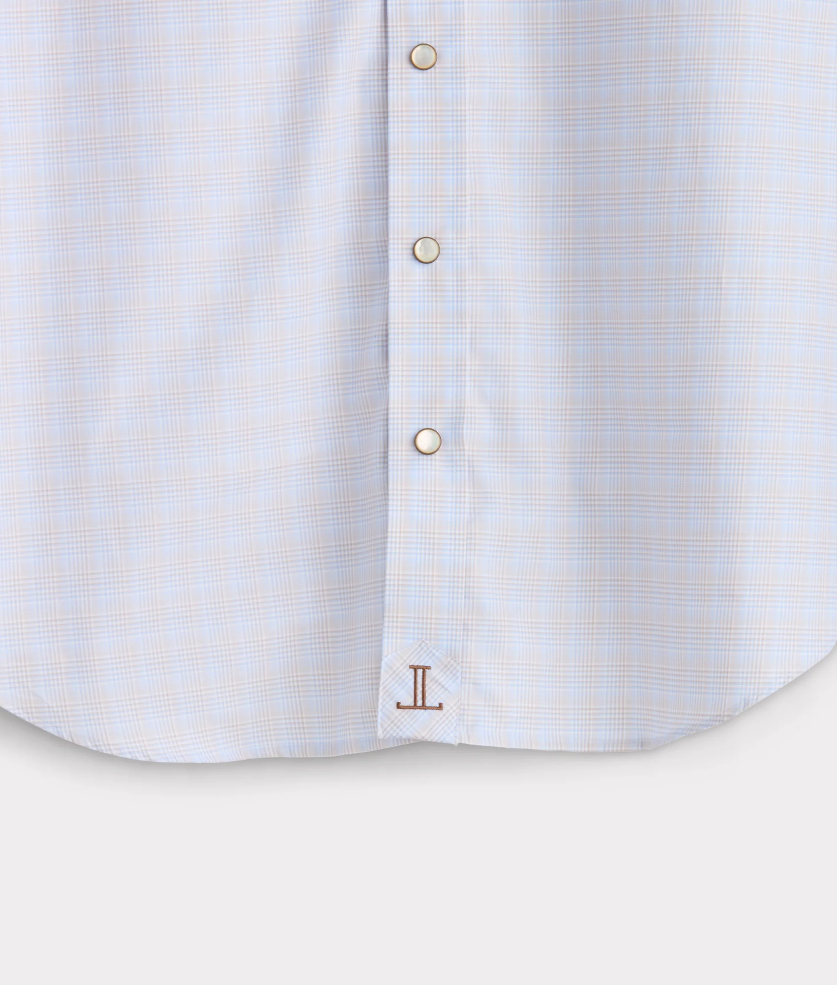El Paso Classic Fit :: Sky Blue Plaid