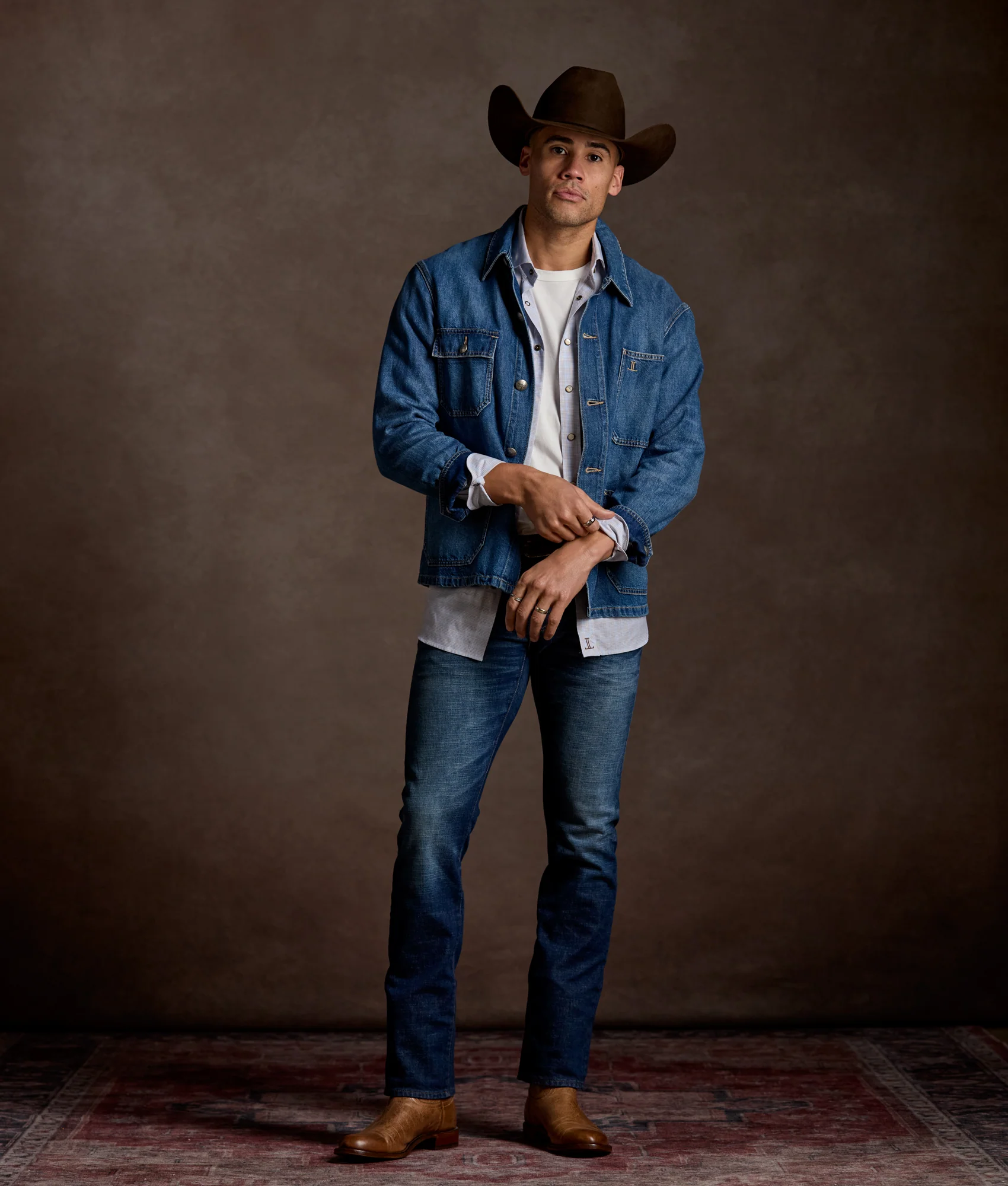 El Paso Classic Fit :: Sky Blue Plaid